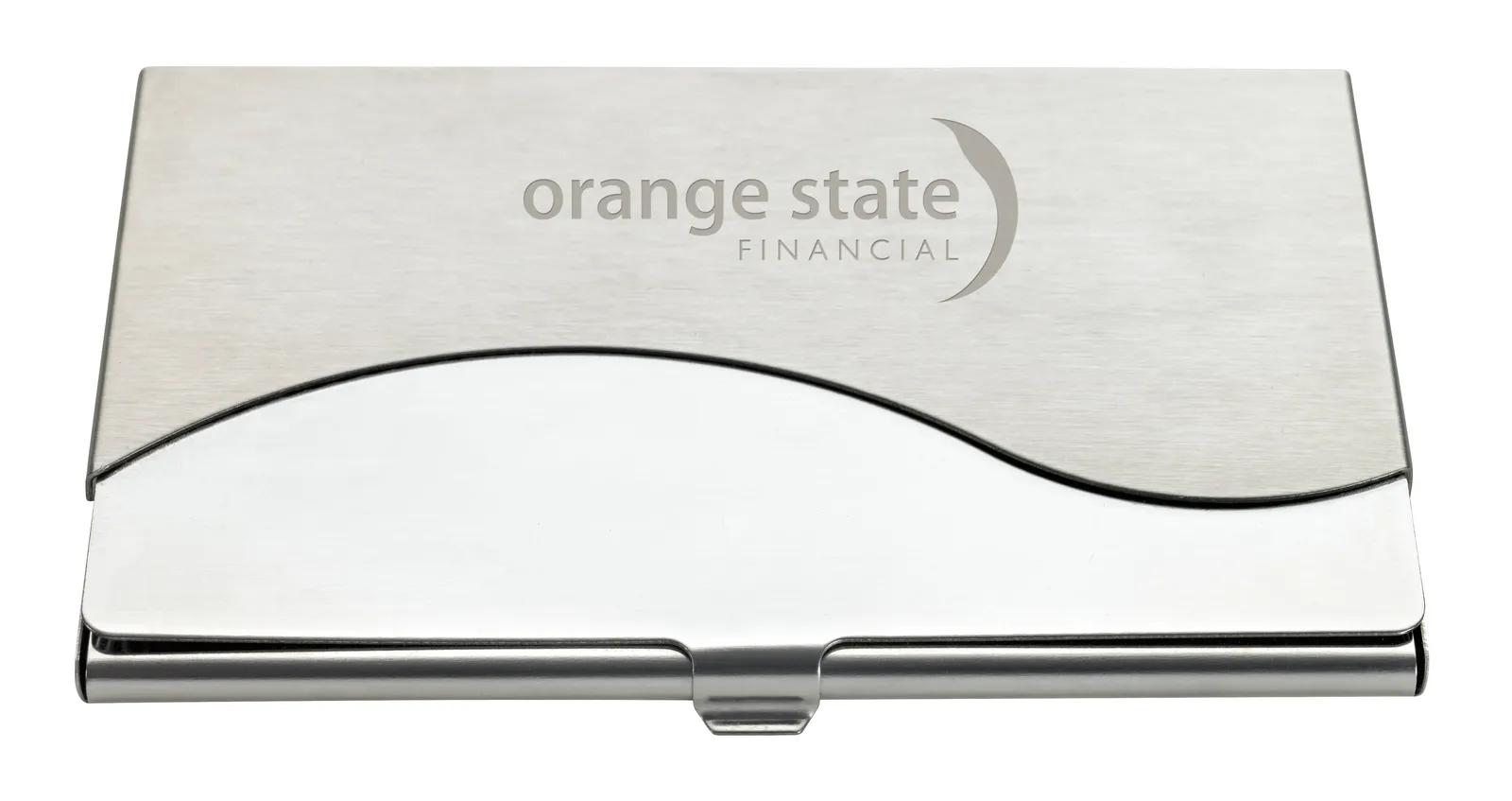 Good Value™ Premium Business Card Holder in Closedeng - product view 3