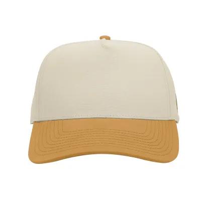 Baseball Cap Curved Two-Tone Canvas Cotton - product view 1