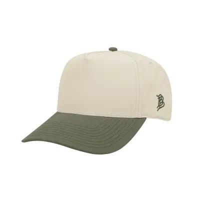Baseball Cap Curved Two-Tone Canvas Cotton - product view 8