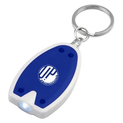 LED Keychain Flashlight Push Button - 1⅛ x 2 in