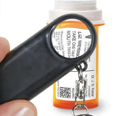 Custom Keychains LED Magnifier with Light - 2.75 in - product view 5
