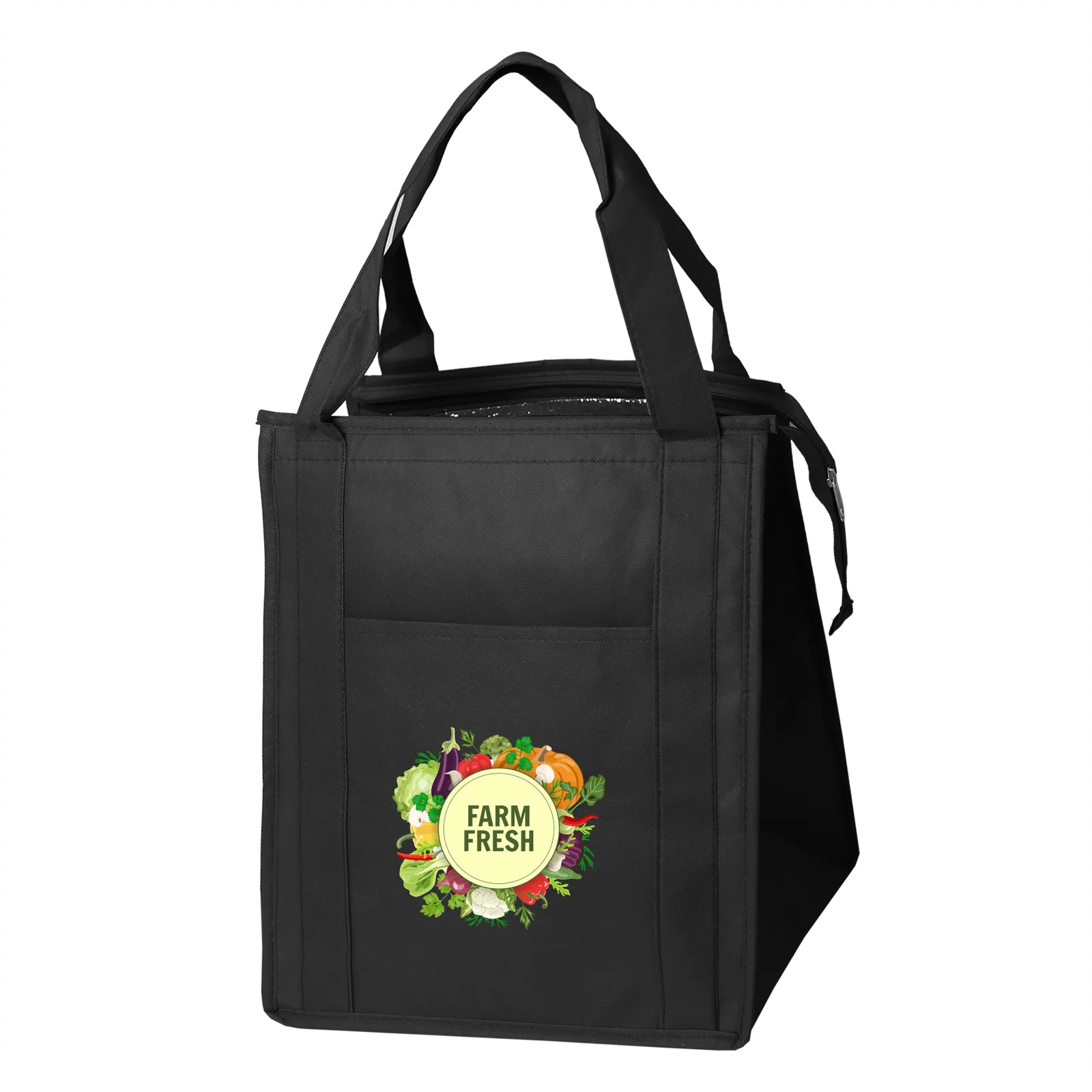 Guardian Insulated Grocery Tote in Black - product view 4