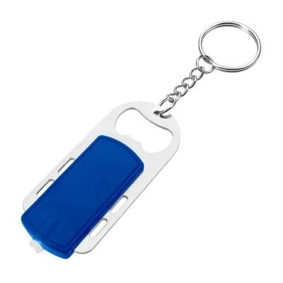 Custom Keychains Bottle Opener LED Light - 2.75 in - product view 2