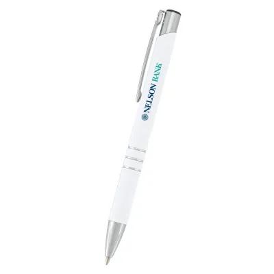 Pen Aluminum Full Color Plunger Action - 5.5 in