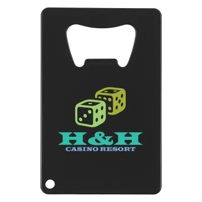 Bottle Opener Credit Card Shaped Metal - 2.13 x 3.38 in