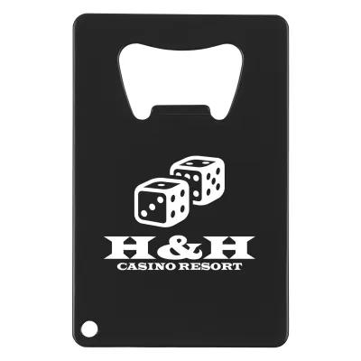 Bottle Opener Credit Card Shaped Metal - 2.13 x 3.38 in - product view 4