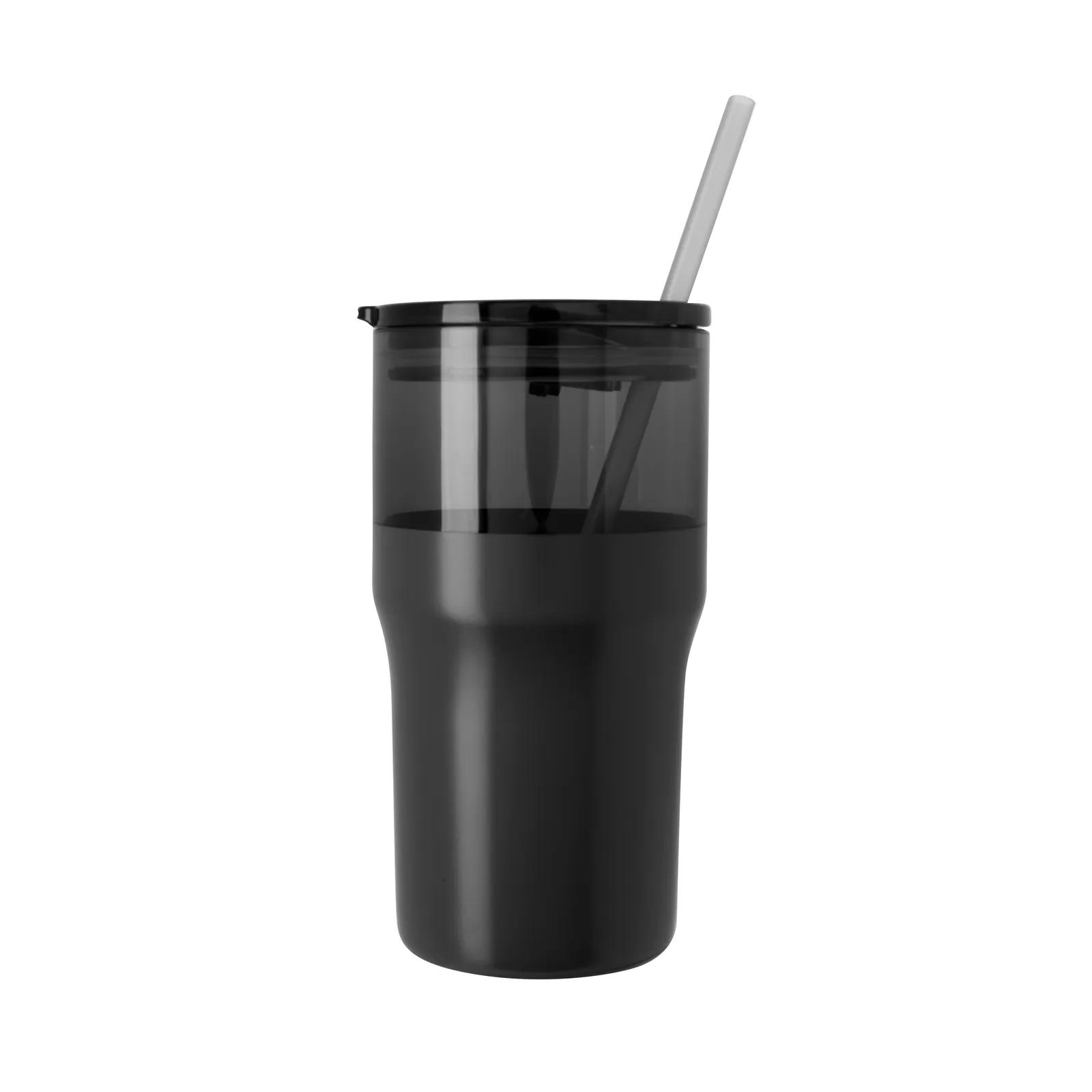 Stainless Steel Traveler™ Tumbler - 30 oz. in Blackside 2 - product view 5