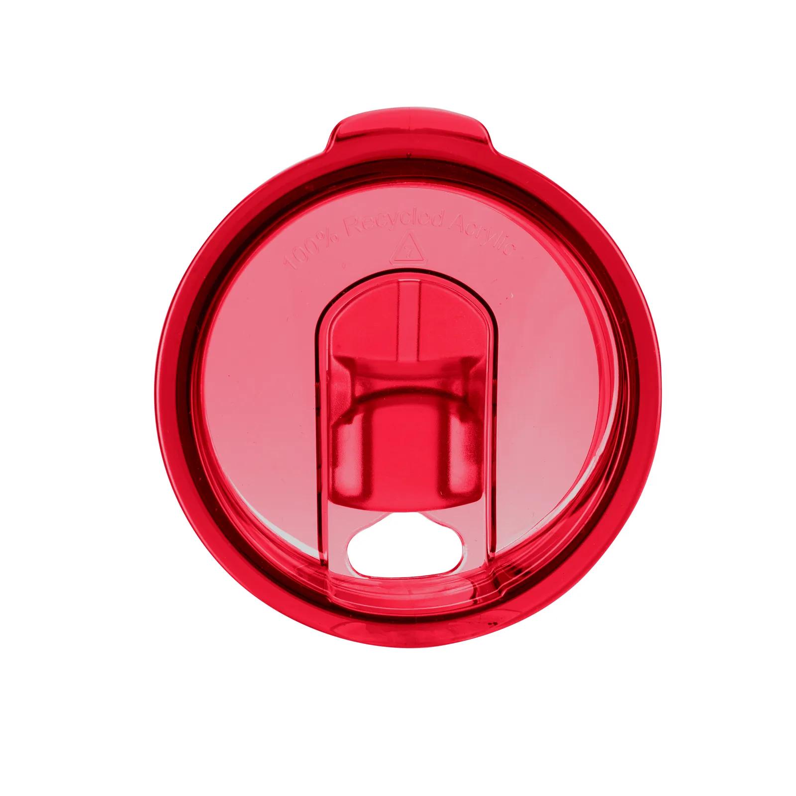 Stainless Steel Traveler™ Tumbler - 30 oz. in Red - product view 20