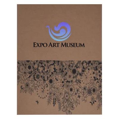 Adult Coloring Book Art of Relaxing Mandala - 8.5 x 11 in - product view 1