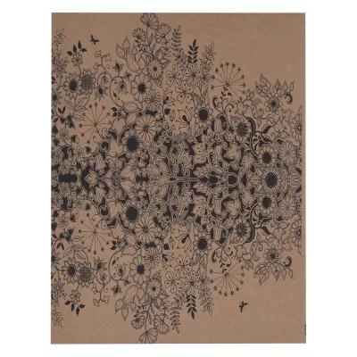 Adult Coloring Book Art of Relaxing Mandala - 8.5 x 11 in - product view 3