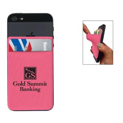 Phone Card Sleeve Spandex Adhesive - 2.25 x 3.75 in