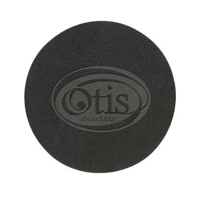 Bonded Leather Coaster Executive - 3.5 in Diameter - product view 3