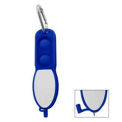 Push Pop Pen Stress Reliever Carabiner - 4.2 in - product view 2