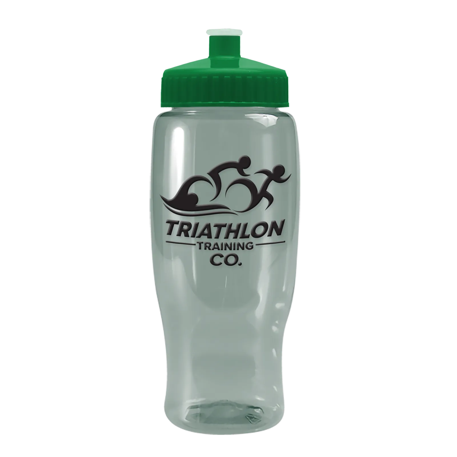 Poly+ Recycled Bottle with Push-Pull Lid - 27 oz. in Glacier Blue - product view 17