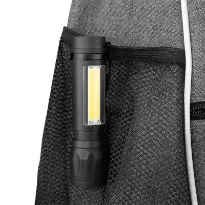 Rechargeable LED Flashlight with COB Worklight - 3.75 in - product view 4
