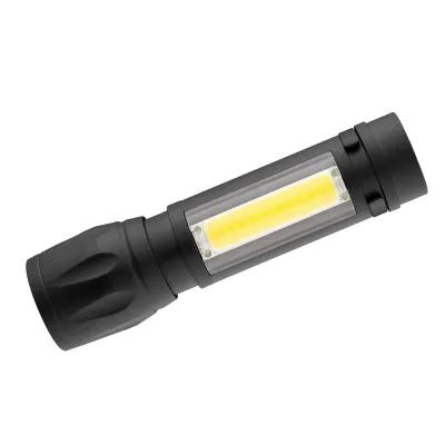 Rechargeable LED Flashlight with COB Worklight - 3.75 in - product view 5
