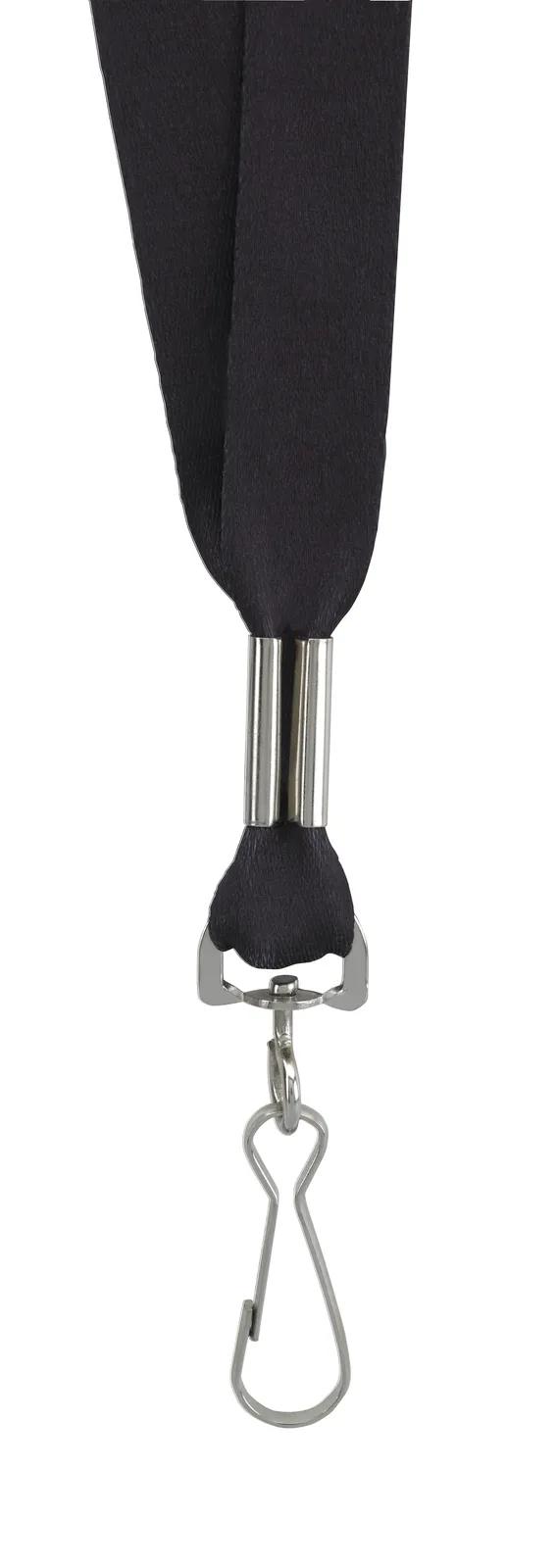 1" RPET Fine-Print Lanyard in Jhook - product view 3