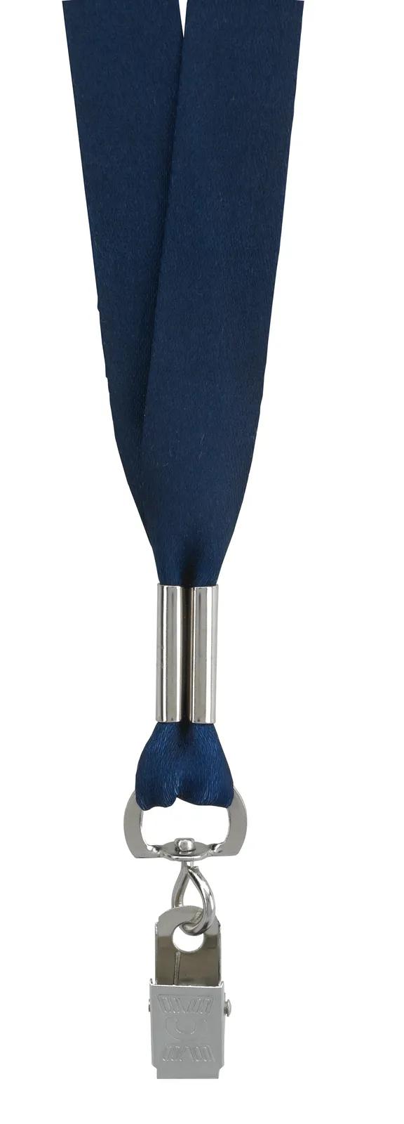 1" RPET Fine-Print Lanyard in Swivelbulldogclip - product view 6