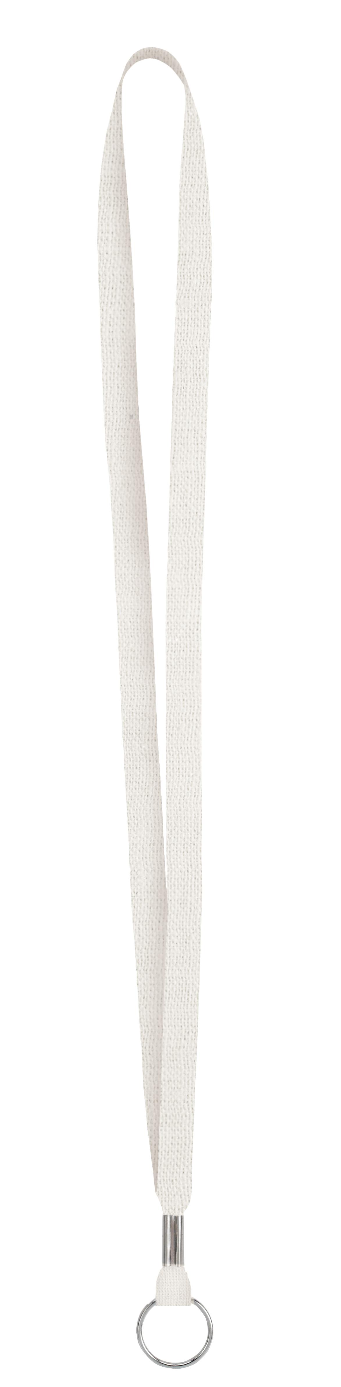 Good Value™ 1/2" RPET Fine-Print Lanyard in Blank - product view 1