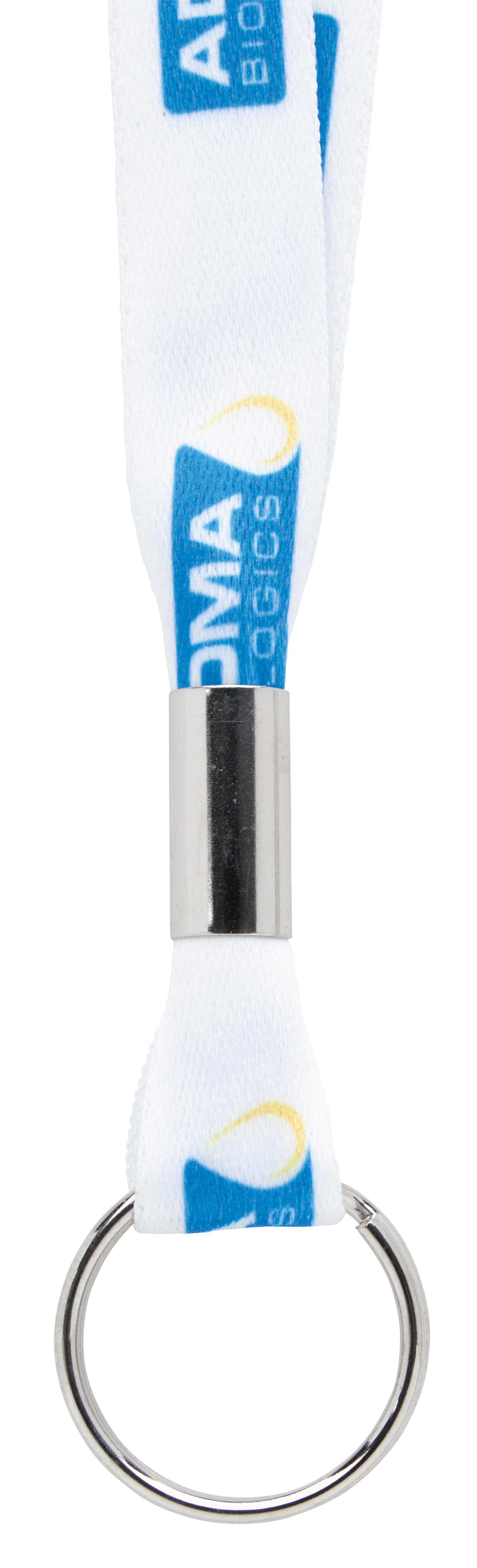 Good Value™ 1/2" RPET Fine-Print Lanyard in Metal crimpsplit ring - product view 7