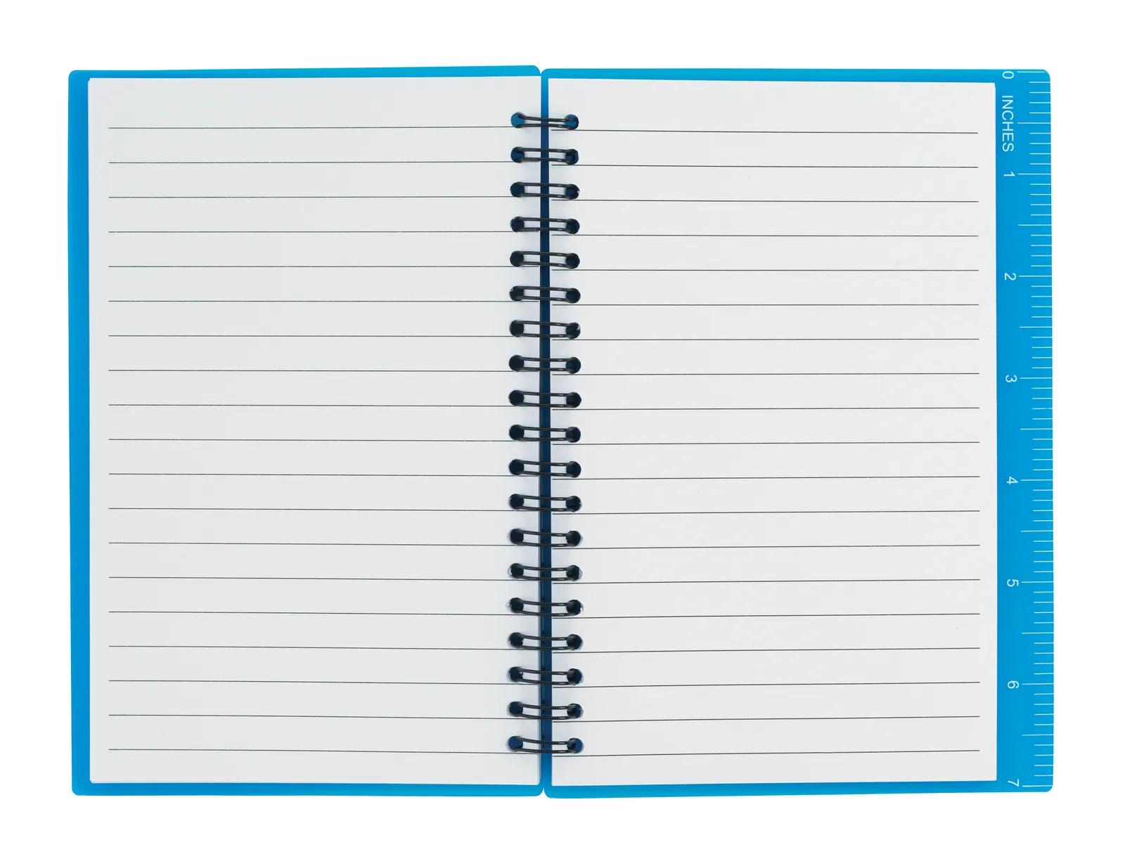 5” x 7” Journal Notebook with Pen Loop in Blue - product view 7