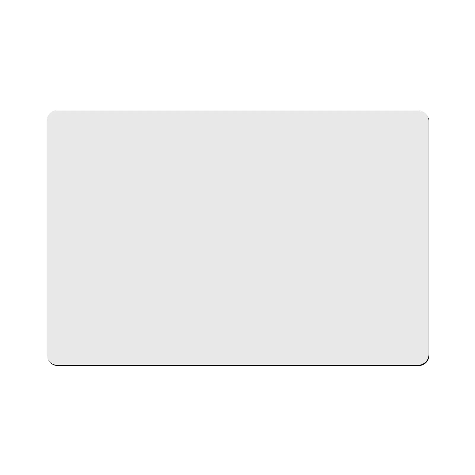 Good Value™ 12" X 18" 2.5MM Hard Surface Heavy-Duty Counter Mat in Blank - promotional product with custom logo