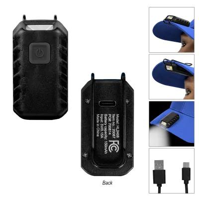 Rechargeable Cap Safety Light with Magnetic Clip - 1 x 2 in - product view 2
