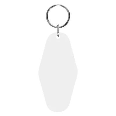 Acrylic Key Tag Motel Style Full Color - 3.5 in - product view 2