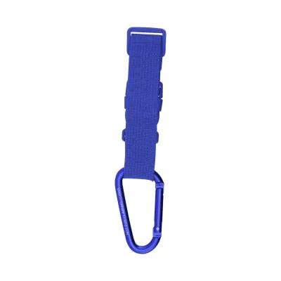 Adjustable Buckle Strap with Carabiner - 12 in - product view 2