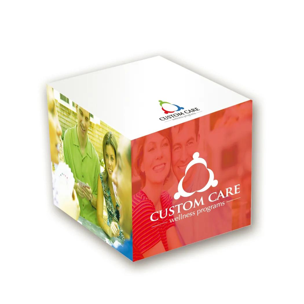 Souvenir® Sticky Note™ 2-3/8" x 2-3/8" x 2-3/8" Cube in Fc - promotional product with custom logo
