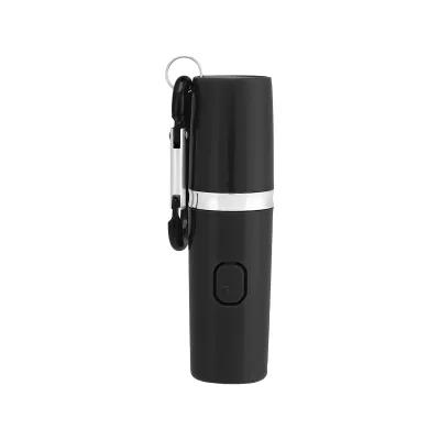 Rechargeable Alarm Flashlight with Carabiner - product view 1