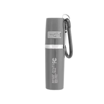 Rechargeable Alarm Flashlight with Carabiner - product view 14