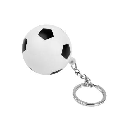 Custom Stress Balls Soccer Ball Keychain - 1.5 in - product view 4