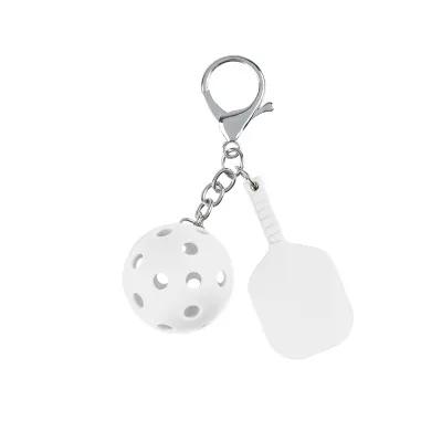 Pickleball Keychain Paddle and Ball Set - 1 x 2.25 in - product view 3