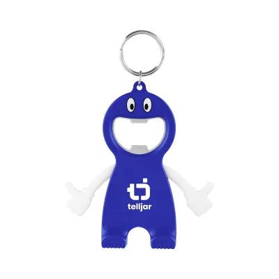 Bottle Opener Keychain Standing Buddy - 3 x 4.5 in