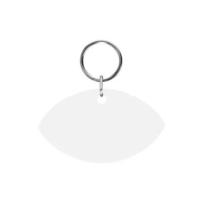 Wood Key Tag Full Color Edge-to-Edge - 5 x 1 in - product view 1