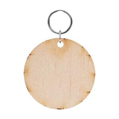 Wood Key Tag Full Color Edge-to-Edge - 6 x 1 in - product view 3