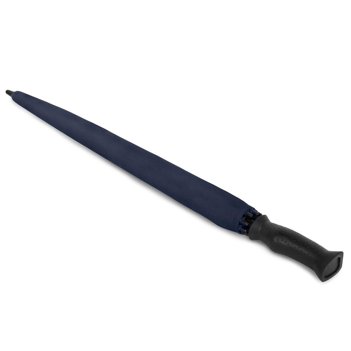 Shed Rain™ Windjammer® 62" Vented Auto-Open Golf Umbrella in Navy Whiteclosed - product view 8