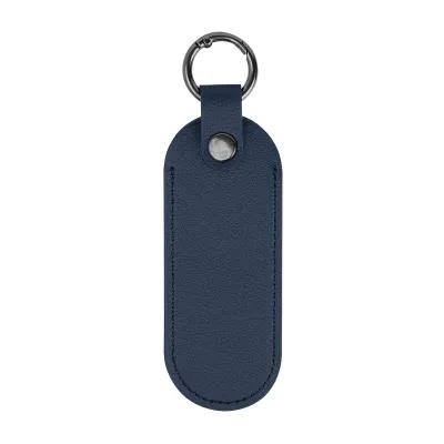 Custom Keychains Leatherette Tag with Carabiner - 1.5 x 4 in - product view 7