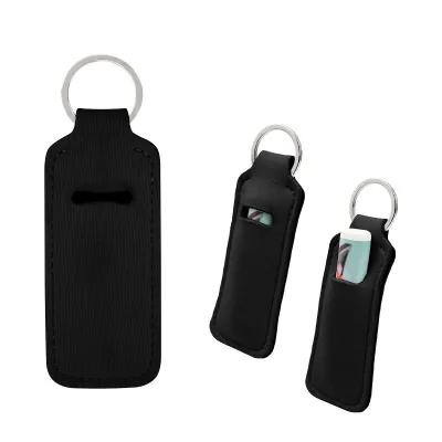 Custom Keychains Neoprene Lip Balm Holder - 1.5 x 3.5 in - product view 6
