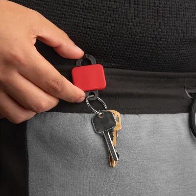 Custom Keychains Clipster Tag with Belt Clip - 1.25 x 2.75 in - product view 8