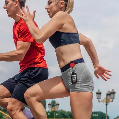 Custom Keychains Clipster Tag with Belt Clip - 1.25 x 2.75 in - product view 10