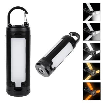 LED Rechargeable Lantern Multi-Function with Carabiner - 6.75 in - product view 1