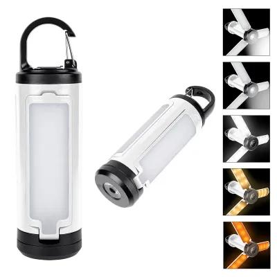 LED Rechargeable Lantern Multi-Function with Carabiner - 6.75 in - product view 5