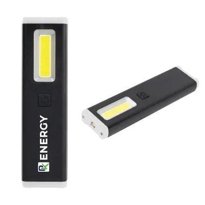 Rechargeable COB Flashlight Slim Clip Design - 1.25 x 4.25 in - product view 8