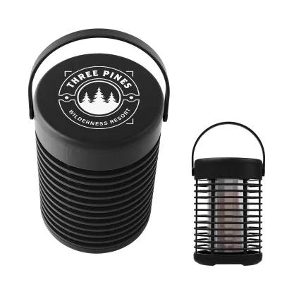 Rechargeable Camping Lantern with Flame Effect - 5.25 in - product view 3