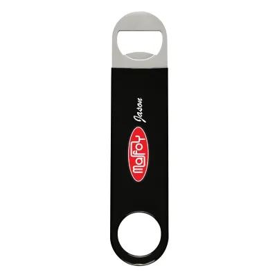 Bottle Opener Large Vinyl Coated Stainless Steel - 7 in - product view 2