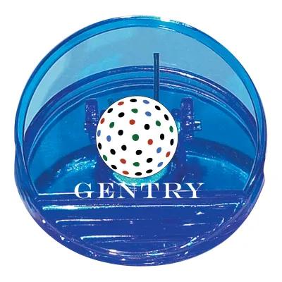 Round Shape Magnetic Clip Spring-Loaded - 2.375 in Diameter