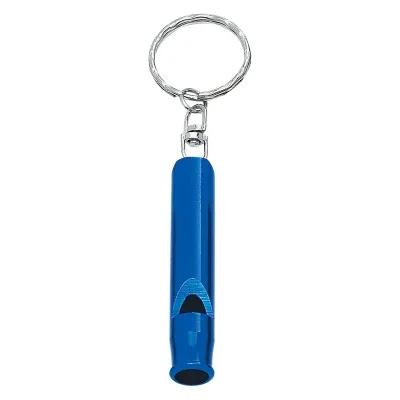 Whistle Keychain Safety with Split Ring - 2.5 in - product view 2