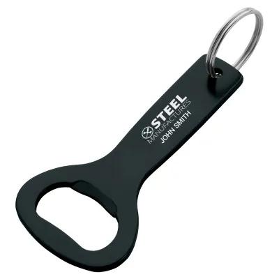 Bottle Opener Keychain Aluminum Long Handle - 1.5 x 4 in - product view 3